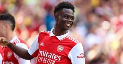 Saka sets new Arsenal record  