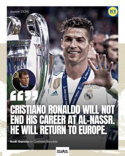 Ronaldo to return to Europe 